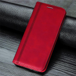 Samsung A21S &uuml;mbrisele Magnetilised nahast klapitavad telefoni&uuml;mbrised Samsung Galaxy A21S &uuml;mbrisele 6,5 tolli A 21S A21 S Luksuslik rahakotikaane Shell Fundas Coque Capa Samsung Galaxy A21S punane