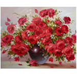 30x40cm Uus t&auml;is&uuml;mmargune maal &uuml;mmargune teemanttikandid mosaiikristpistega kodukaunistuse maal 30*40cm must