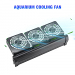 Akvaariumi ventilaator Akvaariumi jahutid jahutusventilaatori s&uuml;steem soolase magevee akvaariumi akvaariumi jaoks 3 Heads Fan US Plug