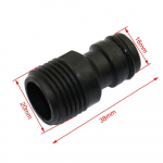 5tk 1/2 v&auml;liskeermega kiir&uuml;hendused liitmikud autopesu toruliitmikud koduaed Homebrew kastmisniisutusliitmikud