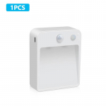 PIR-infrapuna-liikumisanduri valgus + alati sees LED-&ouml;&ouml;valgusti kahe režiimiga inimkeha tuvastamine energias&auml;&auml;stlik trepp K&ouml;&ouml;gi valgustuslamp 1PCS