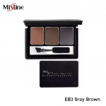 MISTINE BROWS SECRET COMPACT EYBROW &ndash; Tai kosmeetiline jumestus EB01 must pruun v&auml;rv