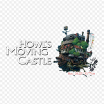 Howli liikuva lossi plakat Ghibli muuseum Calcifer rauast plaastrid riietele Aplikatsioonid Kleebised riietel Kuumustundlik kohandatud plaaster