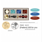 DIY templid Vaha pitseri karbi komplekt Eemaldatav templilusika komplekt Tihendushelmed &Uuml;mbrik Pulmapakend Kingitused Postkaart set 02