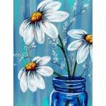 Uus 5D DIY Teemantmaaling Lillede Teemanttikandid Maastiku Ristpistes T&auml;isringi puur K&auml;sit&ouml;&ouml; kunst Kodukaunistuse kingitus Full Round 15x20CM