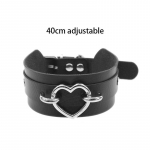 Chocker Sexy Heart Lock Key Neetid Black Goth Punk Chokers Gothic Choker kaelakee naistele Hip Hop Bondage Cosplay