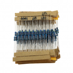 300 tk 1/4 W 1% s&uuml;sinikkile takistite komplekt 10 kuni 1 M Ohm 30 v&auml;&auml;rtusega metalltakistid eraldi 300pcs