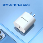 Vention PD laadija 20 W USB Type C kiirlaadija iPhone 13 12 X 8 Macbook telefonile QC3.0 USB C Quick Charge 4.0 3.0 QC PD laadija