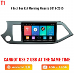 Icreative autoraadio videostero multimeediumipleieri monitor KIA Morning Picanto 2011-2015 Android Auto Navigation GPS-peaseadme HU Autoradio jaoks