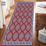 Retro P&auml;rsia prindiga vaip magamistoale etnilises stiilis k&ouml;&ouml;gimatt libisemiskindel Boho vaip Runenr esiku matt elutoa vaip Maroko 60x180cm