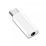 K&otilde;lari k&otilde;rvaklappide konnektori C-t&uuml;&uuml;pi 3,5 mm pistikupesaga heliadapter USB-C isane-emane valge