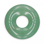 2 tk. partii Looduslikust kivist Suure auguga helmed 18 mm Ahhaat Kvarts Malahhiit Opaal Amet&uuml;st Lahtised helmed ehete valmistamiseks DIY kaelakee k&auml;ev&otilde;ru tarvikud 2Pc/18mm-Green Aventurine