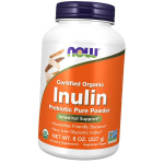 Orgaaniline inuliin, inuliinipulber, Now Foods 227g (69128002) 227g