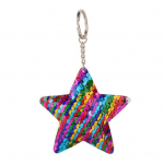 Naiste Glitter Sequins Star auto v&otilde;tmehoidja v&otilde;tmehoidja kott Rippuv ehisripats sinine