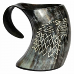 Viikingi joogisarvest kruus Wolf Carved Tankard For Beer Game Of Thrones Hundikruus