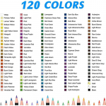72 120 v&auml;rvi v&auml;rviline &otilde;lip&otilde;hine pehme s&uuml;damikuga joonistuspliiatsikomplekt koos pliiatsiga Kunstitarvikute kingitus t&auml;iskasvanutele algajatele kunstnikele 120 Colors