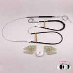 EWR492 aknat&otilde;stuki remondikomplekt parem esiuks BMW E46 4/5 ukse jaoks 2001-2005