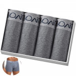 BONITOS 4tk Bokserid &uuml;hev&auml;rvilised seksikad meeste alusp&uuml;ksid puuvillased meeste alusp&uuml;ksid XXL