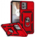 Slide Lens Protect Capa Motorola Moto G32 &uuml;mbris jaoks Motorola Edge 2022 G60 G60S G22 G52 G62 G82 G Stylus 5G 2022 Armour &uuml;mbris For MOTO G32 punane