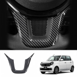 ABS material steering  wheel V-shaped decorative sequin decorative frame trim for V-Shaped Steering Wheel Decorative bright black