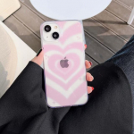Gradient Heart Relif Silikoonist l&auml;bipaistev pehme telefoni&uuml;mbris iPhone 12 Mini 13 Promax 11 14 Pro Max 8 7 Plus Xsmax Xr X Cute Love jaoks for iphone 14promax