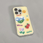 Armas Graffiti Smiley Stars Sun Flower Strawberry Imd kate iPhone 13 11 12 Promax 14 Pro Max telefoni &uuml;mbris Cute Shell For iphone 14