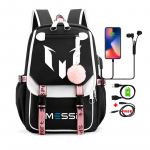 Moodne l&otilde;uendist seljakott suured koolikotid teismelistele t&uuml;drukutele USB-port koolikott &Otilde;pilasraamatukott Teismeliste kooli seljakott