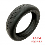 8,5-tollised rehvid Tubeless Rehv Tubeless Vaakum Kummi Umbes 350g Uus must