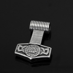 Roostevabast terasest Nordic Thor Hammer meeste kaelakee Retro meeste kaelakee Pure Pendant h&otilde;be