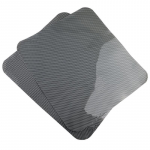 2tk 42x38cm DIY autokleebised p&auml;ikesevarjud p&auml;ikesekaitse aknakate Must PVC p&auml;ikesevari k&uuml;ljeakna kilp v&auml;ikeste aukudega 2PCS 42cmx38cm