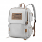 Suure mahutavusega pehmest nahast seljakott meestele Fashon kooli seljakott Multifunktsionaalne meeste s&uuml;learvutikott Veekindlad reisikotid 30X16X44CM