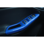 For Ford Focus 3 4 Mk3 Mk4 2012-2018 Klaast&otilde;ste l&uuml;liti nupp kate Ukseaken Sisepaneel trimmid kroomauto