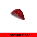 For Toyota Alphard 2011-2014 real Carbon Fiber Car Gear Shift Head Cover Cover Trim Sticker Interior Car Carbon Fiber black
