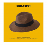 Suvised rannak&uuml;barad, suure peaga p&auml;ikesek&uuml;barad meestele, naistele, kokkupandavad reisid, pakitavad pluss Zie, laia &auml;&auml;rega m&uuml;ts Fedora rannam&uuml;ts UPF50+ S 52-54.5cm tumepruun v&auml;rv