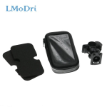 LMoDri universaalne veekindel mootorratta t&otilde;ukeratas mobiiltelefoni hoidiku kott iPhone8 7 jaoks Samsung Support 4-6.4 M black