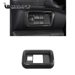 For Toyota Highlander Kluger XU70 2022 Car Carbon fiber Color Interior Decoration Cover Stickers ABS B black