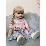 Reborn Doll Lifelike Baby Printsess Nukud Lapsed saadavad nuku t&uuml;drukutele Britip&auml;eva j&otilde;ulukingitusi Bebe m&auml;nguasi