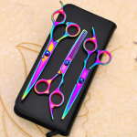 Lemmikloomak&auml;&auml;ride komplekt Professionaalne l&otilde;ikurikomplekt koerte karvade hooldamiseks peigmeeste l&otilde;ikur Sirge harvendusk&auml;&auml;ride trimmimise kammi l&otilde;ikamiseks loomal&otilde;ikur