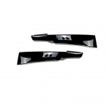 BMW 3. seeria E90 E91 Facelift LCI M-Tech 2009-2012 320i 330i esikaitseraua jaoturi Canards &otilde;hunuga &otilde;hutusauto jaoks Black ONLY must