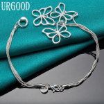 925 h&otilde;bedane madude kett, liblikas k&auml;ev&otilde;ru naiste moeehtetele 20cm