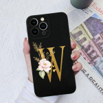 Apple iPhone 13 14 15 Pro Max X XS XR SE telefoni korpuse kate Vedel pehme matt silikoon Mood p&otilde;rutuskindlad lillekirjad iPhone'i korpuse kaitseraua jaoks iPhone XR