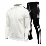 S&uuml;gistalvine spordidress Meeste T&otilde;mblukuga UP Valge Must Sinine 2-osalised komplektid Meeste Komplektid &Uuml;likond Meeste Fliis Sport-Hoodie Dressip&uuml;ksid Kaheosalised komplektid XL
