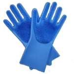 Magic Silicone Gloves toidukvaliteediga puhastusk&auml;sn n&otilde;udepesuharjad mitmeotstarbelised sinine