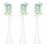 Hambaharjapead SOOCAS X3 X1 X5 hambaharjale, asendus Xiaomi SOOCAS X3 hambaharjapeadele koos kaitsvate katetega valge