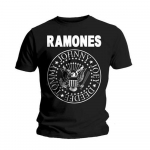 Ramones Seal Logo Rock Punk Heavy Metal Unisex T-s&auml;rk S