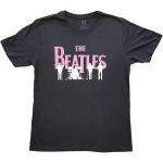 The Beatles Band Silhouettes Must Unisex T-s&auml;rk S