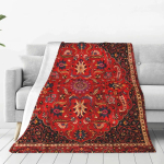 Punane p&auml;rsia tekk flanellist kevad-s&uuml;gis kaasaskantav superpehme visketekk voodi kontori tekiks 75x100cm 30x40inch