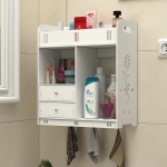 Vannitoa hoiurest Punch-free WC valamu Kosmeetika hoiukapp Seinale riputatav Vannitoa panipaik