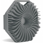 Silikoonist kehahari pol&uuml;gonaalne silikoonist vannihari Kaasaskantav massaažihari kalauimede jaoks sinine