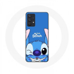 &Uuml;mbris Samsung galaxy A32 5G Stitch armsa sinise taustaga